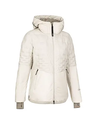 LAMUNT | Damen Isojacke Luisa Remoca Hoodie | beige